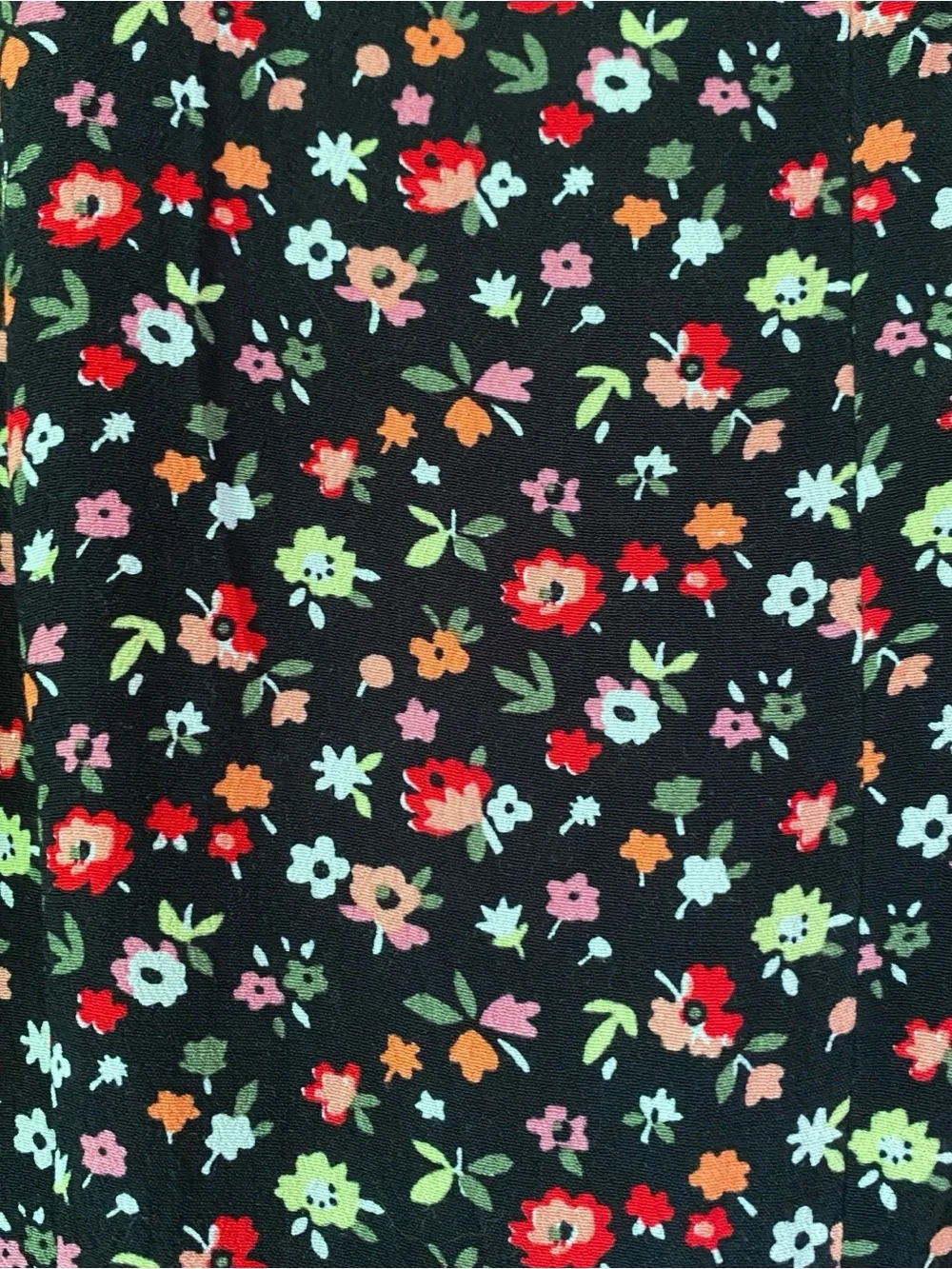 Gap Dress Women's Size 4 Floral Midi Cold Shoulder Cottage Core Flowy Romantic